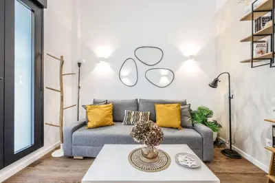 Zona de estar de Urban Loft with Character - Puerta de Toledo