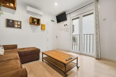 Zona de estar de Nice apartment in Tirso de Molina