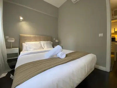 Cama o camas de una habitación en Apartamentos Chueca 6