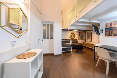 Una cocina o zona de cocina en JJU15503 - Dúplex con terraza en Goya, Barrio Salamanca - Alquiler temporal