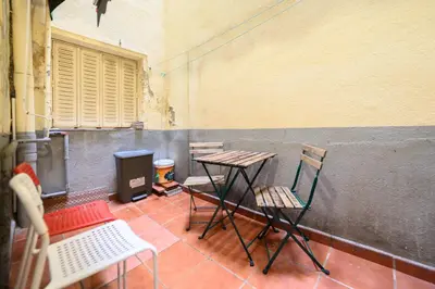 Zona de estar de JJU15503 - Dúplex con terraza en Goya, Barrio Salamanca - Alquiler temporal