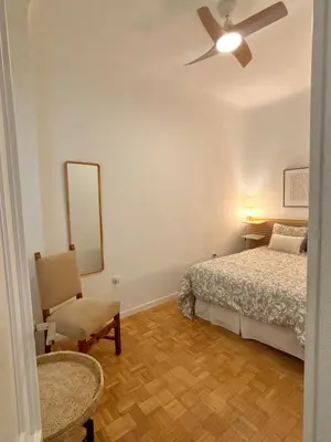 Cama o camas de una habitación en Apartamento centro Madrid