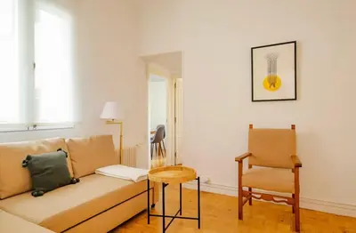 Zona de estar de Apartamento centro Madrid