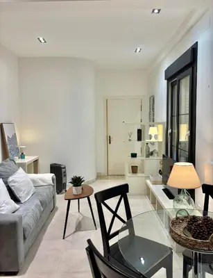 Zona de estar de Apartamento centro Madrid