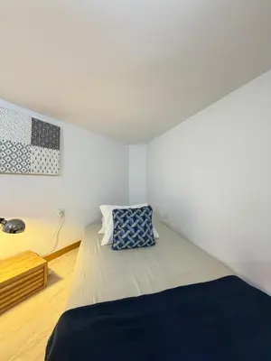 Cama o camas de una habitación en Cozy apartment in the center