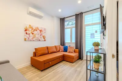 Zona de estar de Fantastic and Bright 2H - Imperial Apartment