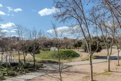 Jardín al aire libre en Bright and Fantastic Studio - Apartment Embajadores A