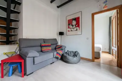 Zona de estar de GuestReady - Bright apartment in Salamanca