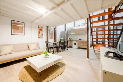 Zona de estar de Luxury Apartment in Chamberí
