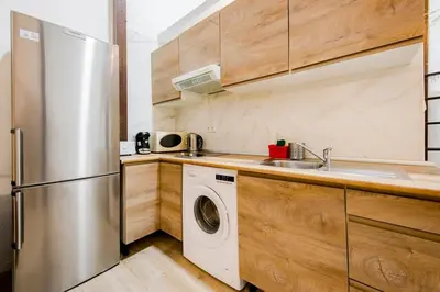 Una cocina o zona de cocina en Luxury Apartment in Chamberí