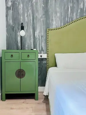 Cama o camas de una habitación en Habitación Plaza Zerolo A