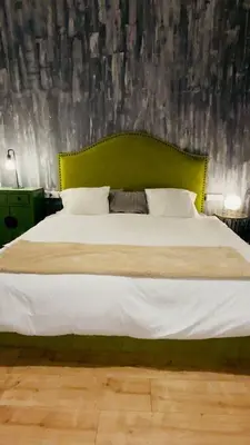 Cama o camas de una habitación en Habitación Plaza Zerolo A