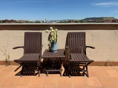 Un balcón o terraza de Bedia Stay Centre Madrid