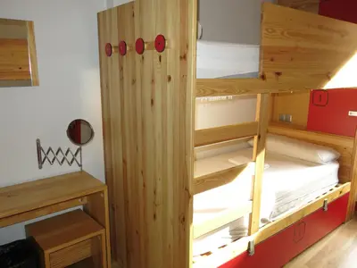 Cama o camas de una habitación en Ok Hostel Madrid