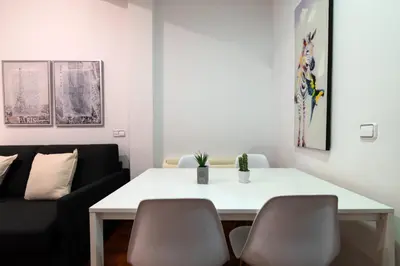 Zona de estar de GuestReady – Modern studio in Madrid city centre