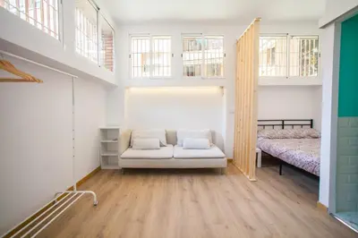 Cama o camas de una habitación en Apartamento Boutique a Estrenar en Puerta del Ángel