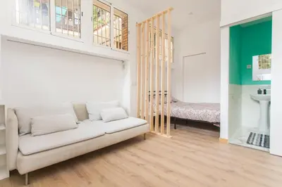 Cama o camas de una habitación en Apartamento Boutique a Estrenar en Puerta del Ángel