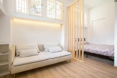 Cama o camas de una habitación en Apartamento Boutique a Estrenar en Puerta del Ángel