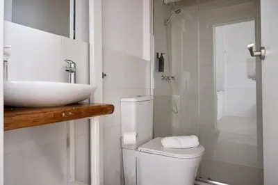 Un baño de JRD alojamiento temporal en Legazpi