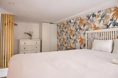 Cama o camas de una habitación en JRD alojamiento temporal en Legazpi