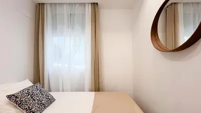 Cama o camas de una habitación en Alamansa 110, Apartamento A