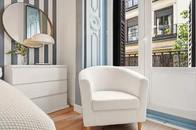 Zona de estar de Gran Via Best Apartment