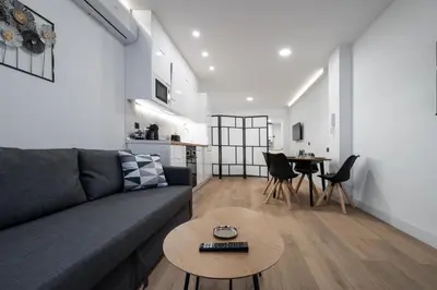 Zona de estar de New Designer Studio Madrid - Next to Casa de Campo