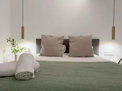 Cama o camas de una habitación en Habitación Puerta del Sol A