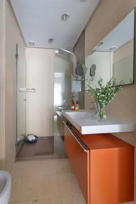 Un baño de Elegante apartamento en Barrio de Salamanca