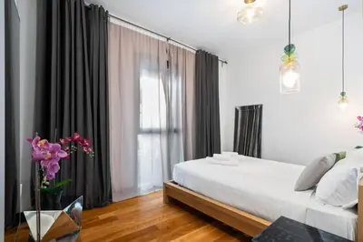 Cama o camas de una habitación en Retiro by Skykey