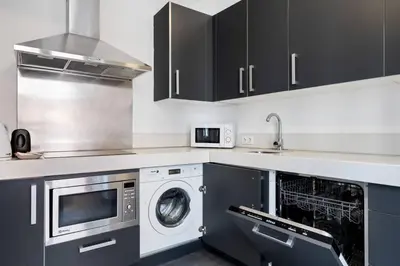 Una cocina o zona de cocina en Retiro by Skykey
