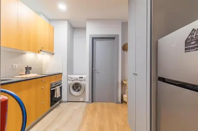 Una cocina o zona de cocina en Heima Dreams en las Letras. Alquiler temporal
