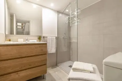Un baño de Charming City-Center Duplex in Madrid