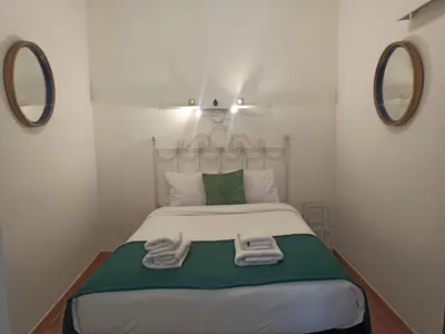 Cama o camas de una habitación en Atocha Luminoso y Amplio