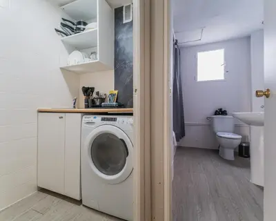 Un baño de Comfortable central studio - Malasaña