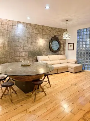 Zona de estar de Fuencarral Grand Luxury Apartment