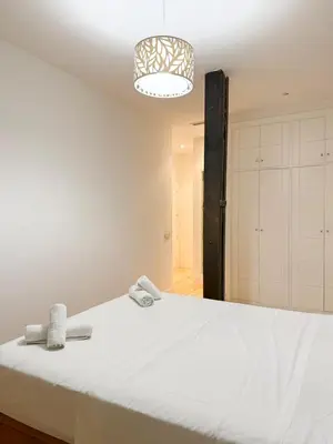 Cama o camas de una habitación en Fuencarral Grand Luxury Apartment