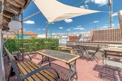 Un balcón o terraza de Heima Madrid en las Letras. Alquiler temporal