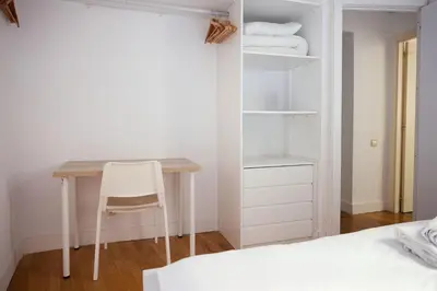 Cama o camas de una habitación en Apartamento céntrico en Chueca