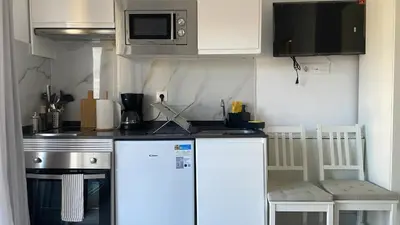 Una cocina o zona de cocina en Monte Igueldo
