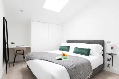 Cama o camas de una habitación en Carmen