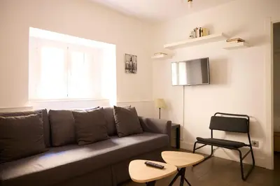 Zona de estar de Apartamento en Calle Pez, Madrid
