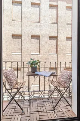 Un balcón o terraza de Heima en las Letras 1D. Alquiler temporal