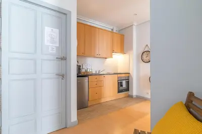 Una cocina o zona de cocina en Heima en las Letras 2A. Alquiler temporal