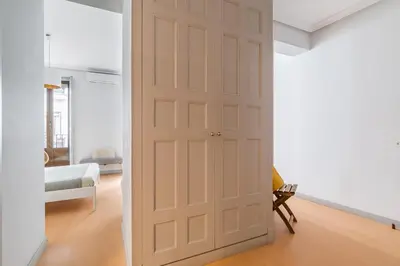 Cama o camas de una habitación en Heima en las Letras 2A. Alquiler temporal