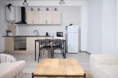 Una cocina o zona de cocina en Apartamento en Las Ventas