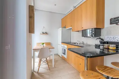Una cocina o zona de cocina en Heima en las Letras 2B. Alquiler temporal