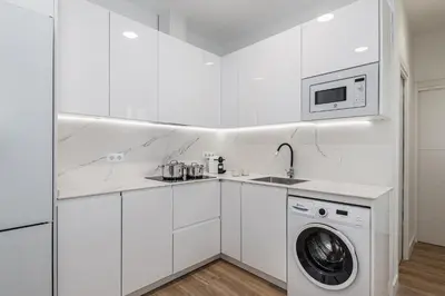 Una cocina o zona de cocina en Waou El Rastro II - Alquiler Corta Duración