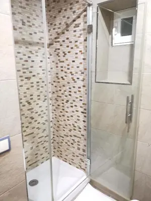 Un baño de Amplio apartamento situado a 10 minutos del Retiro
