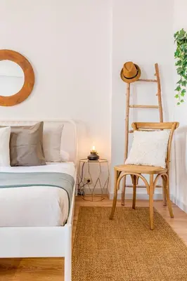 Cama o camas de una habitación en Heima Enjoy Madrid, Alquiler Temporal